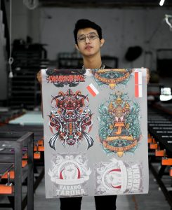 Hasil Cetak Sablon DTF